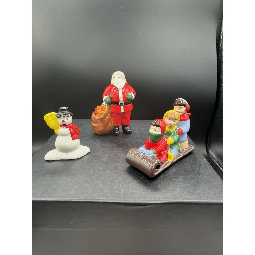 🎄❄️ Miscellaneous Village Figurines – Mixed Lot – Please Read! ❄️🎄